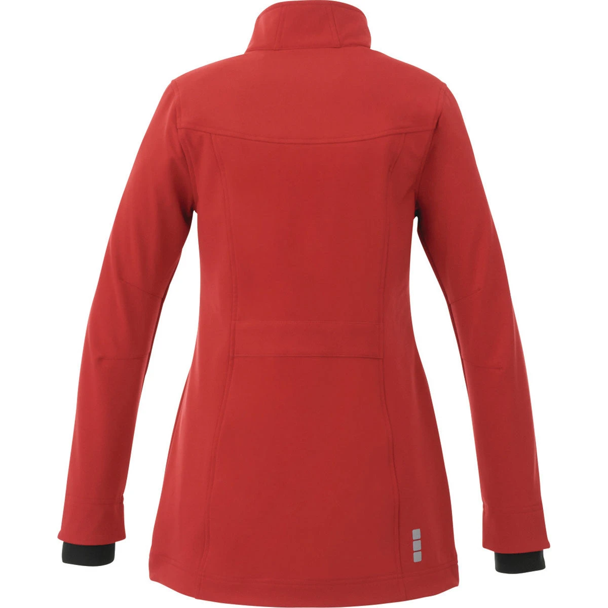 Elevate Women's Team Red Vernon Softshell Jacket 4 Elevate Women's Team Red Vernon Softshell Jacket - Image 2
