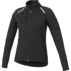 Elevate Women's Black Sitka Hybrid Softshell Jacket