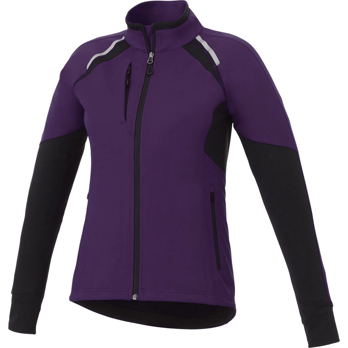 Elevate Women's Dark Plum Sitka Hybrid Softshell Jacket 3 Elevate Women's Dark Plum Sitka Hybrid Softshell Jacket