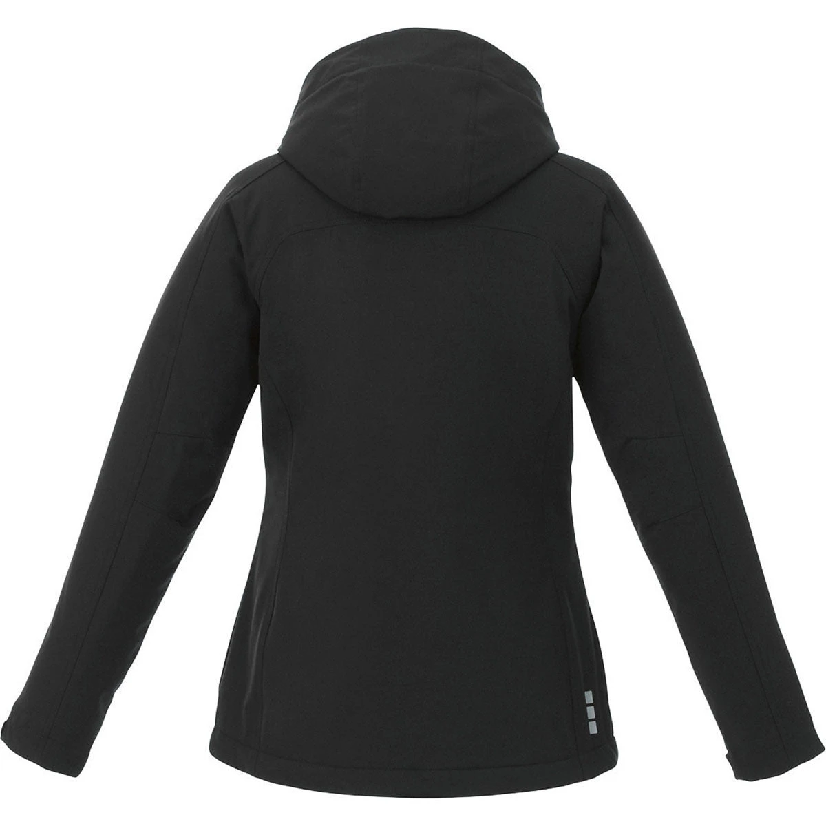 Elevate Women's Black Bryce Insulated Softshell Jacket 4 Elevate Women's Black Bryce Insulated Softshell Jacket - Image 2