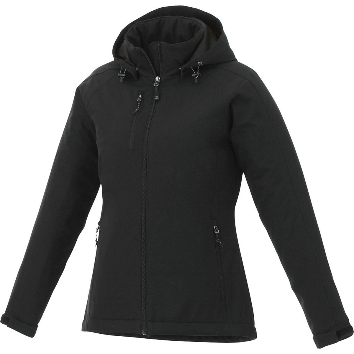 Elevate Women's Black Bryce Insulated Softshell Jacket 3 Elevate Women's Black Bryce Insulated Softshell Jacket