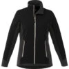 Elevate Women's Black Sopris Softshell Jacket 1 Elevate Women's Black Sopris Softshell Jacket -Elevate TM99535 Black F