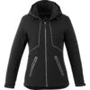 Elevate Women's Black Mantis Insulated Softshell Jacket