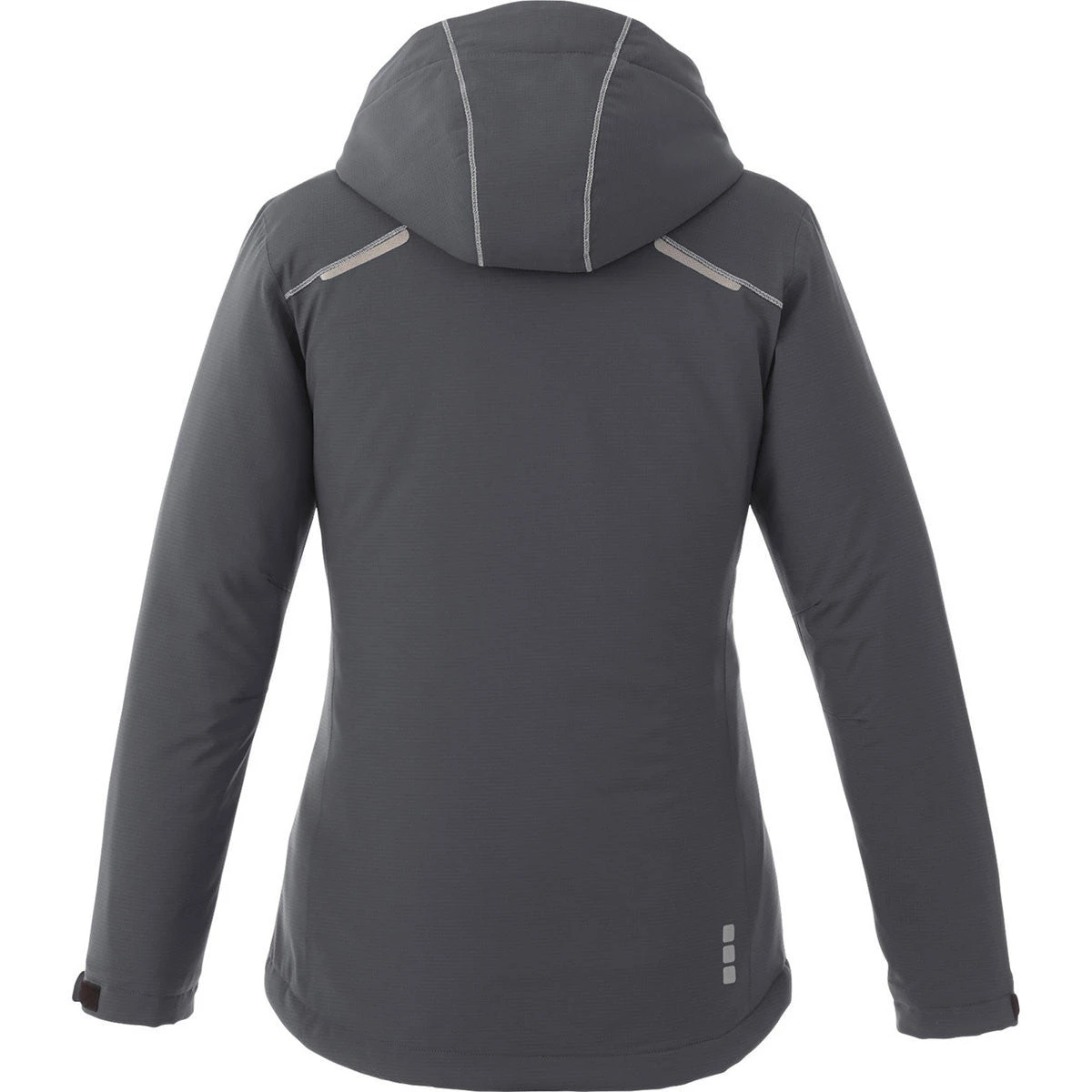 Elevate Women's Grey Storm Mantis Insulated Softshell Jacket 4 Elevate Women's Grey Storm Mantis Insulated Softshell Jacket - Image 2