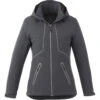 Elevate Women's Grey Storm Mantis Insulated Softshell Jacket -Elevate TM99543 Grey Storm F