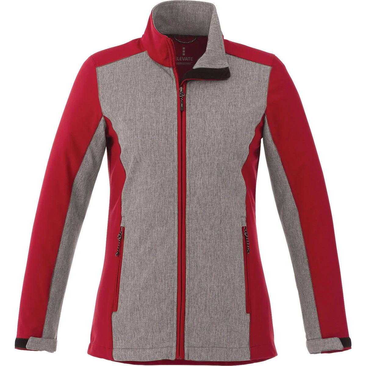 Elevate Women's Vintage Red Vesper Softshell Jacket 3 Elevate Women's Vintage Red Vesper Softshell Jacket