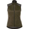 Elevate Women's Loden/Black Smoke Heather Nasak Hybrid Softshel Vest -Elevate TM99546 Loden Black Smoke Heather F