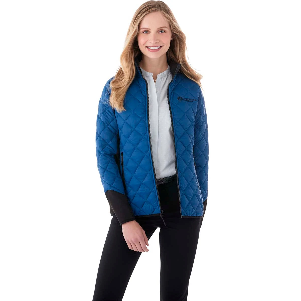 Elevate Women's Invictus/Black Rougemont Hybrid Insulated Jacket 5 Elevate Women's Invictus/Black Rougemont Hybrid Insulated Jacket - Image 3