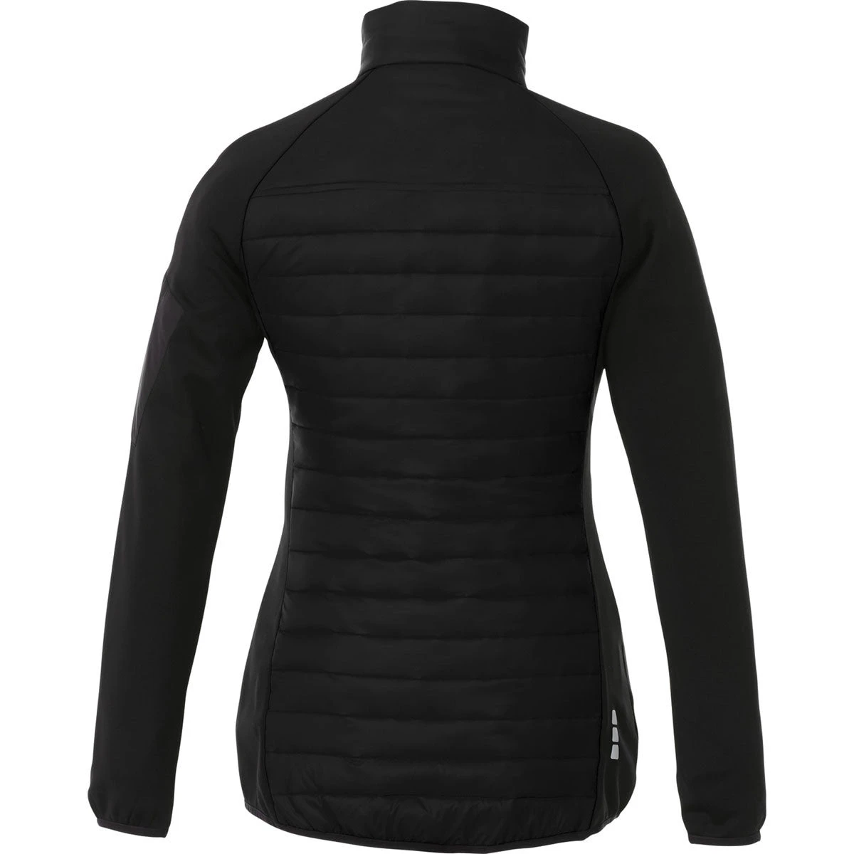 Elevate Women's Black Banff Hybrid Insulated Jacket 4 Elevate Women's Black Banff Hybrid Insulated Jacket - Image 2