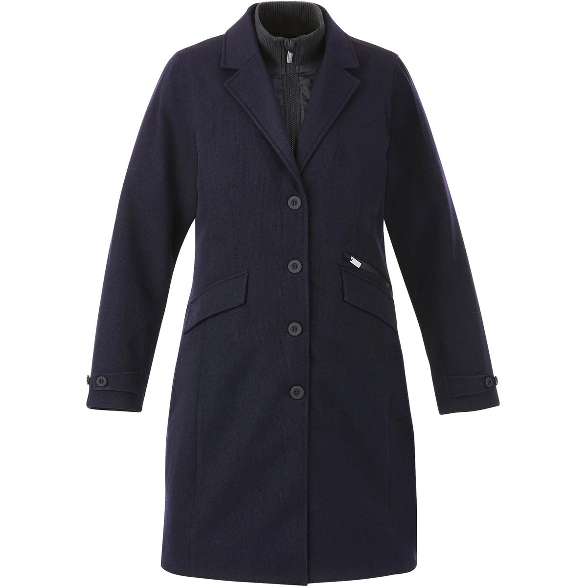 Elevate Women's Navy Rivington Insulated Jacket 3 Elevate Women's Navy Rivington Insulated Jacket