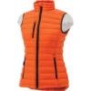 Elevate Women's Orange Whistler Light Down Vest 1 Elevate Women's Orange Whistler Light Down Vest -Elevate TM99898 Orange F
