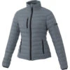 Elevate Women's Steel Grey Whistler Light Down Jacket -Elevate TM99899 Steel Grey F